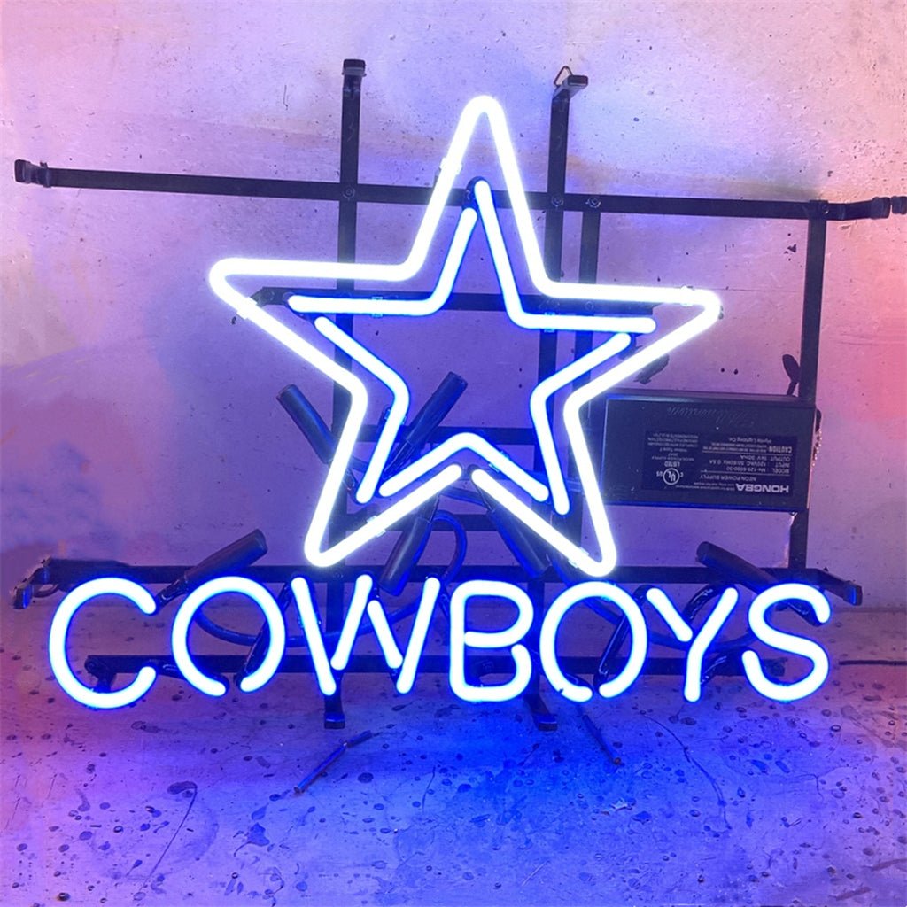 Dallas Cowboys Neon Signs Light - themonogram manor 