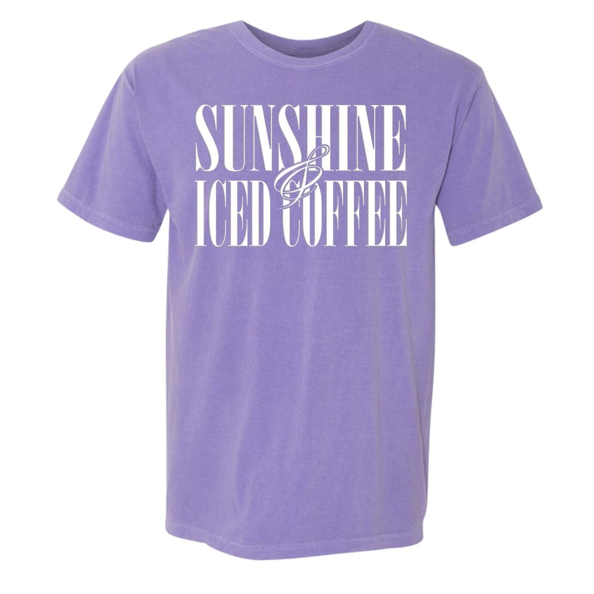 PUFF 'Sunshine & Iced Coffee' T-Shirt - themonogram manor 