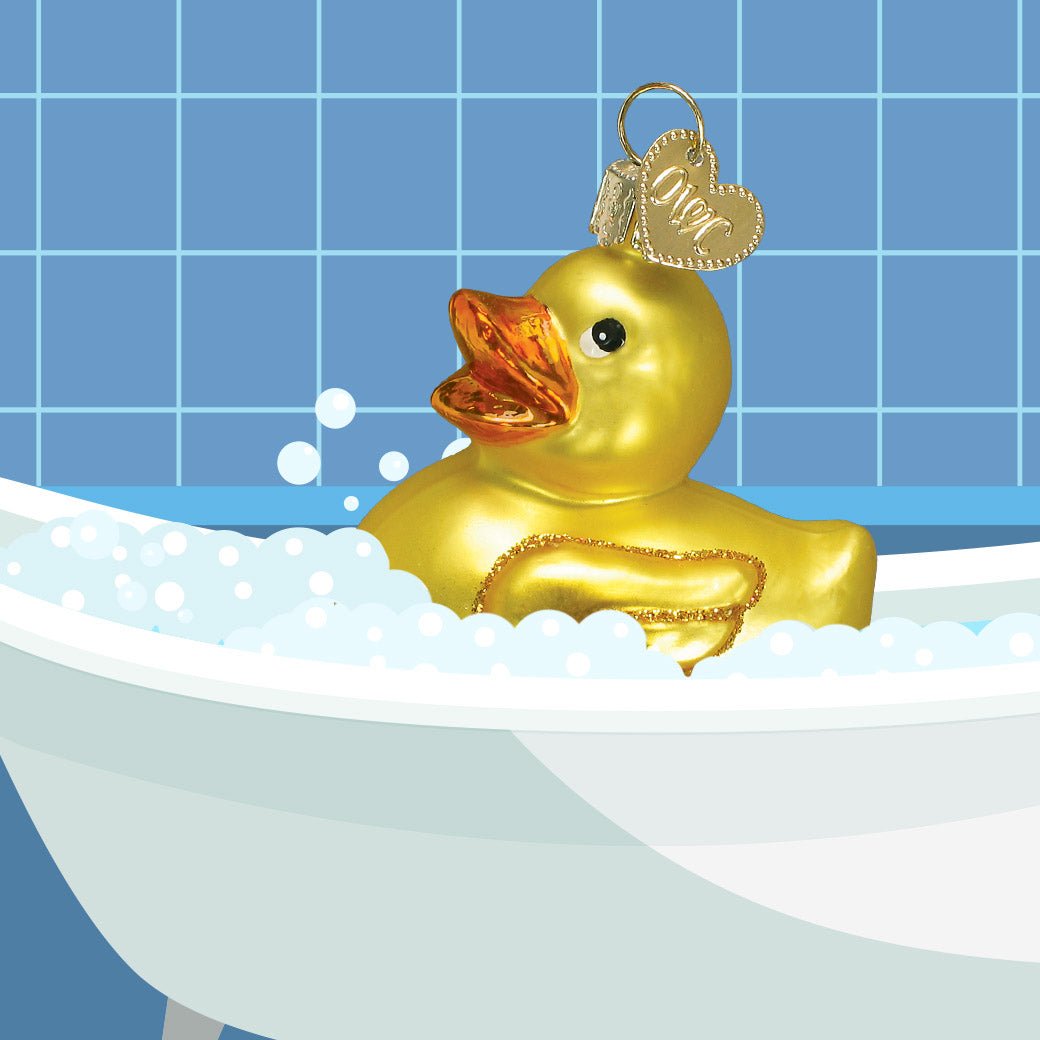 Rubber Ducky Ornament - themonogram manor 