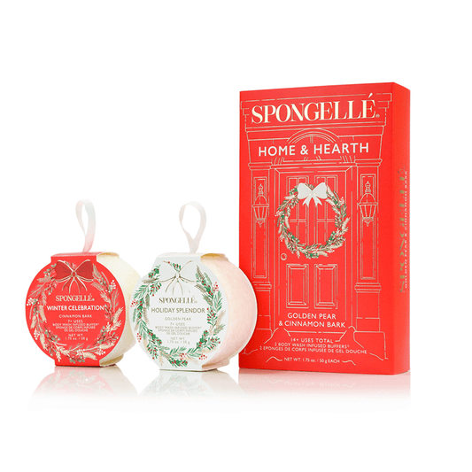 Home & Hearth | Holiday Wreath Gift Set - themonogram manor 