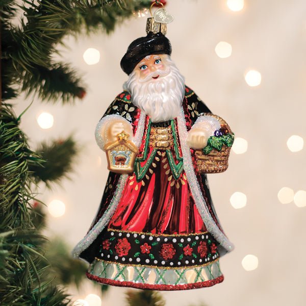 Slovak Father Christmas Ornament - #themonogram manor #