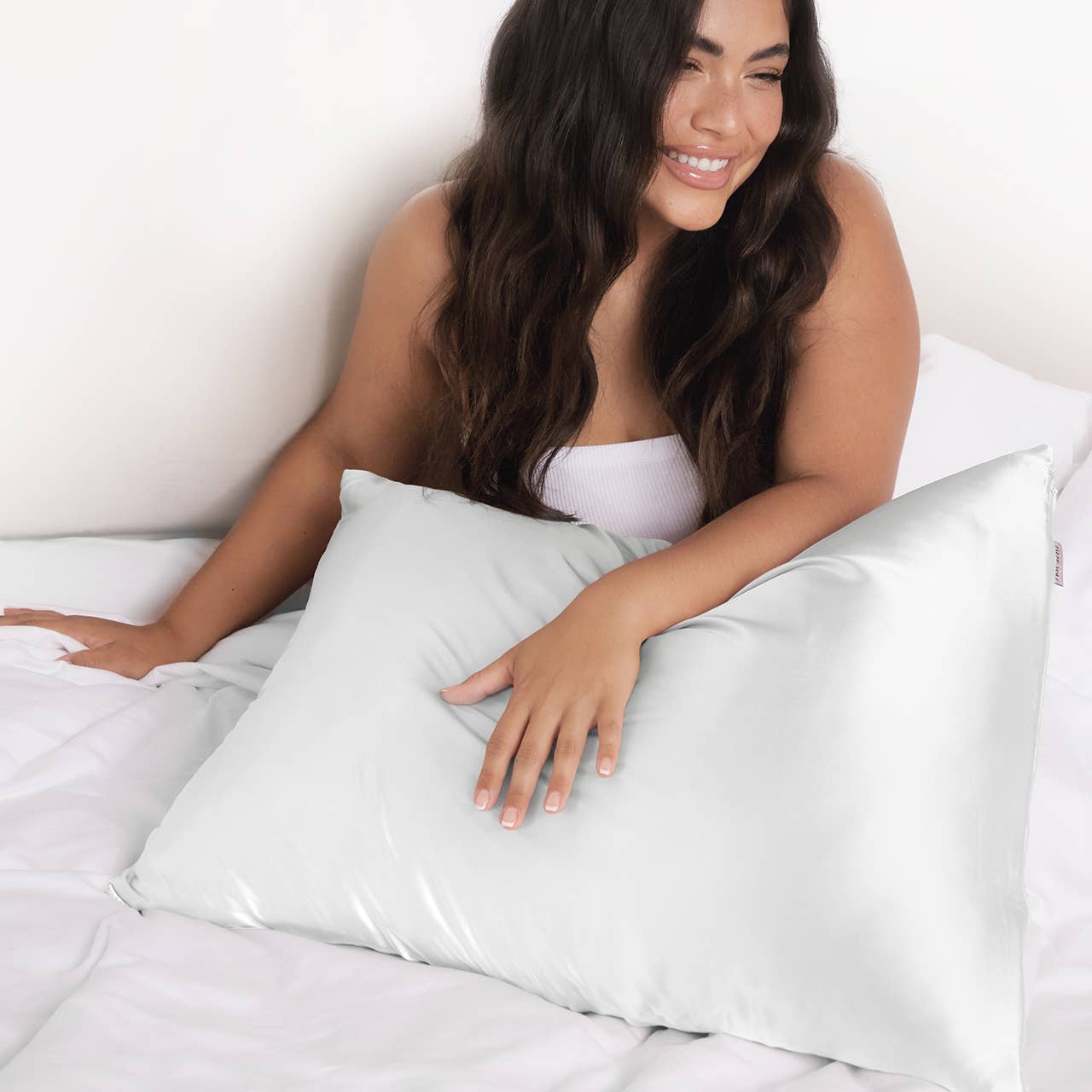 Satin Pillowcase King - Ivory - themonogram manor 
