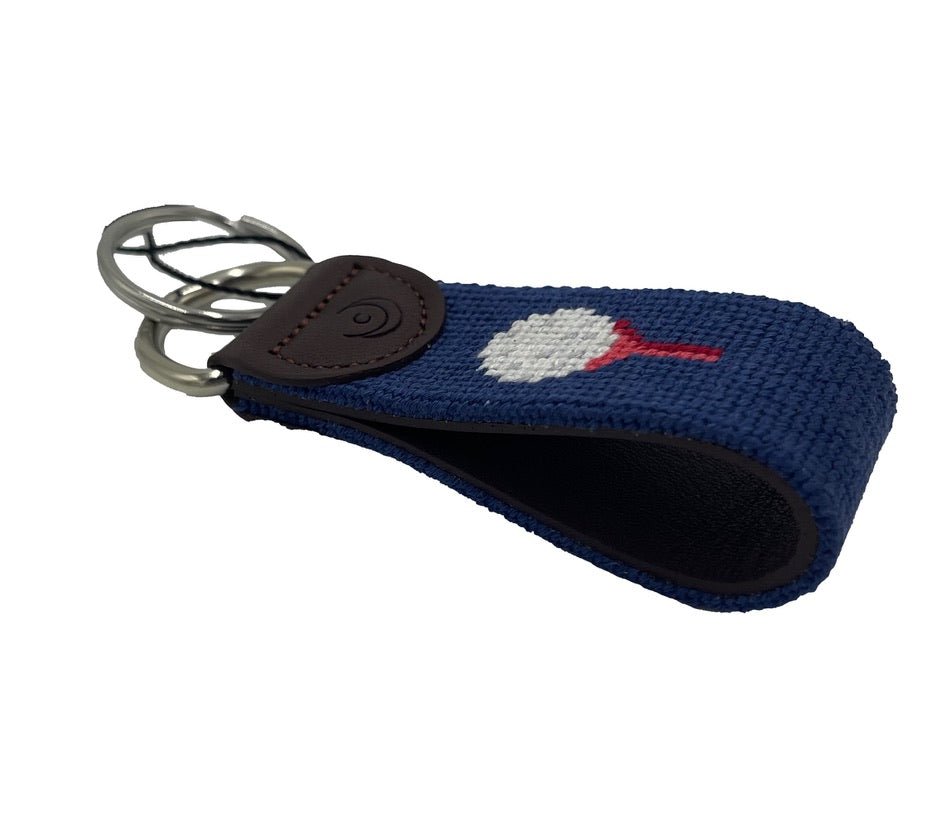 Key Fob - Golf Green Red Tee - themonogram manor 
