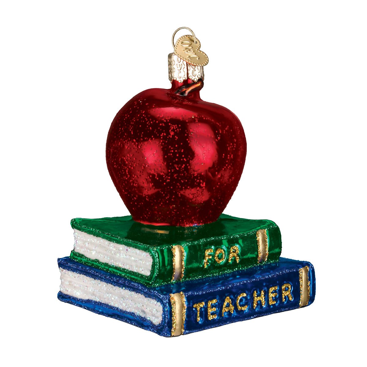 Teacher's Apple Ornament - themonogram manor 