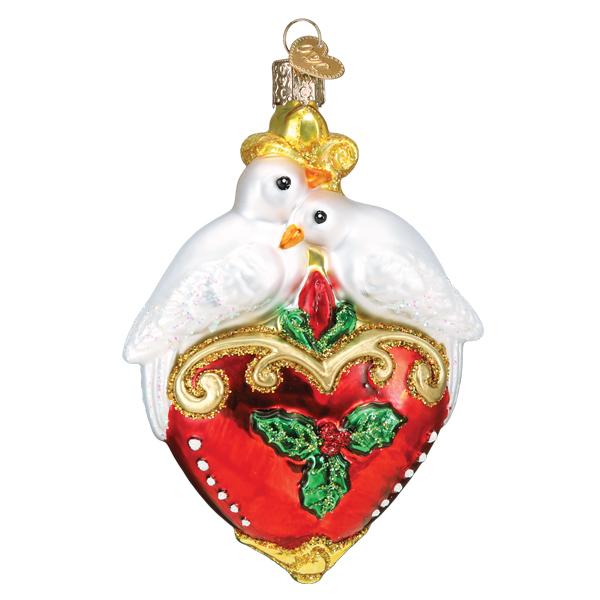 Two Turtle Doves Ornament - themonogram manor 