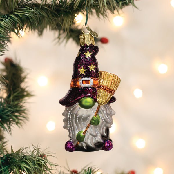 Witch Gnome Ornament - #themonogram manor #