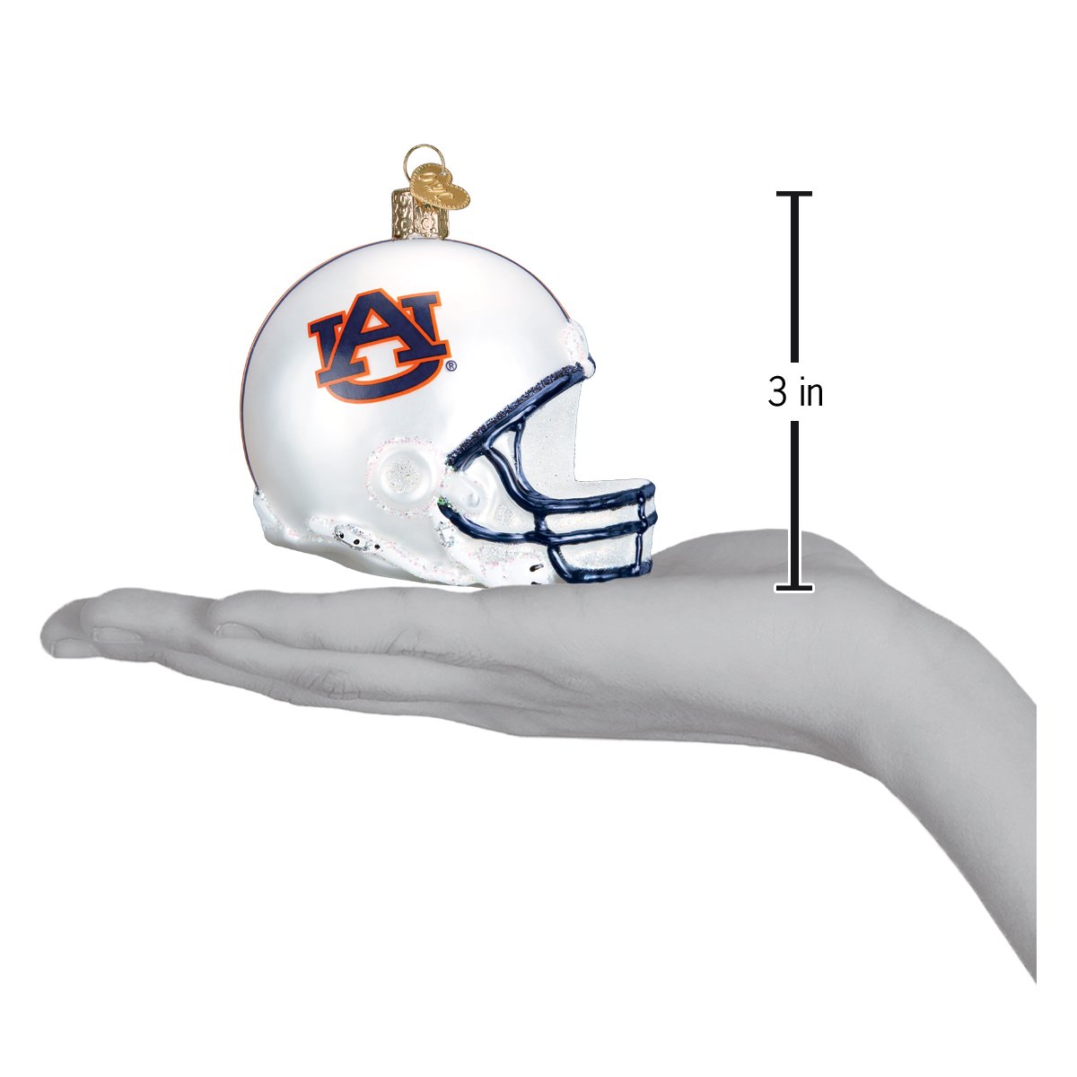 Auburn Helmet Ornament - themonogram manor 