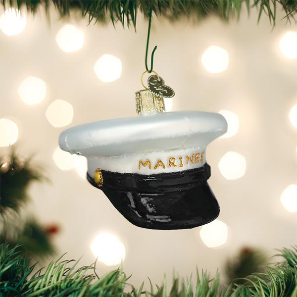 Marine's Cap Ornament - #themonogram manor #
