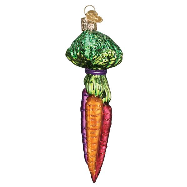 Rainbow Carrots Ornament - themonogram manor 