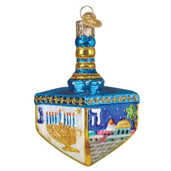 Hanukkah Dreidel Ornament - themonogram manor 