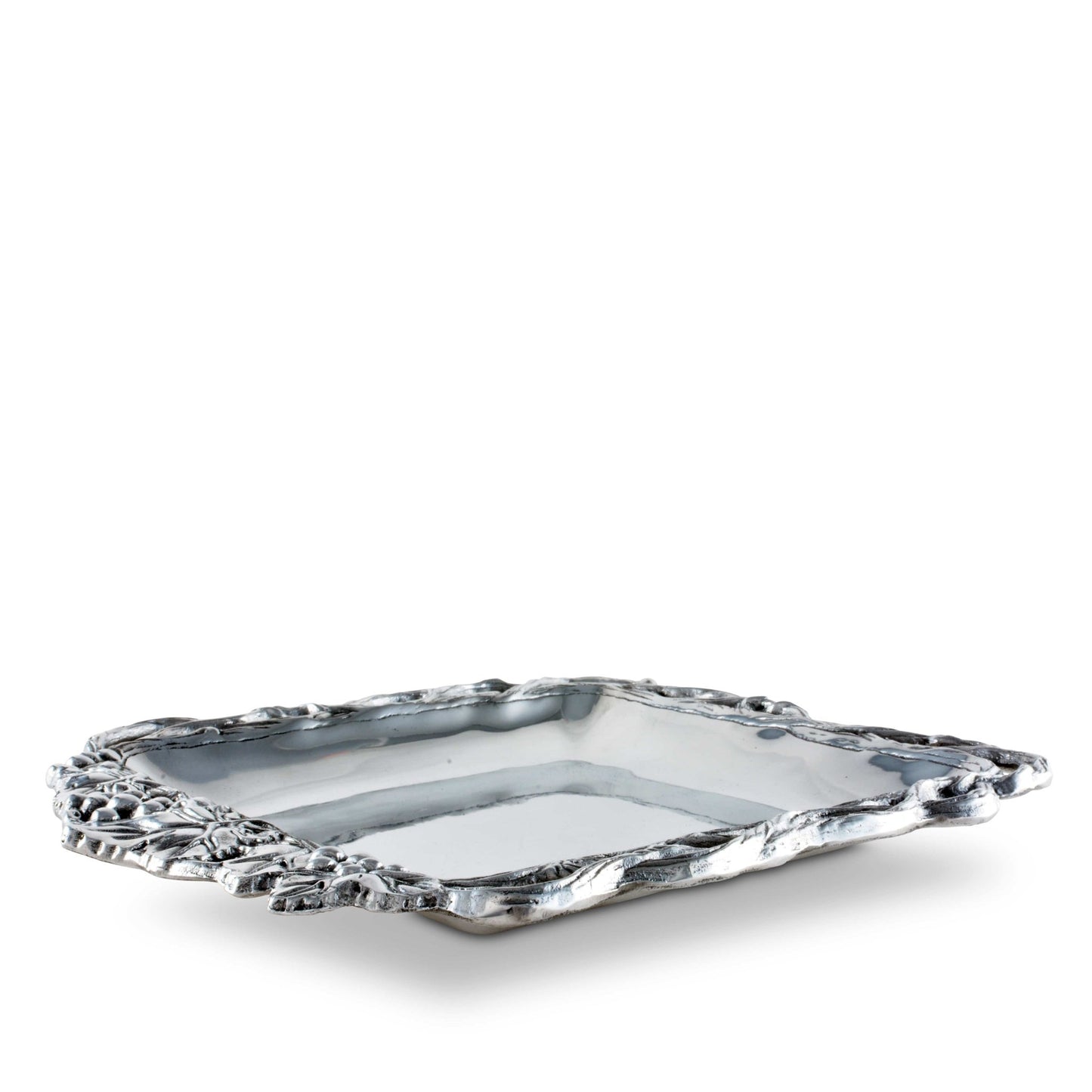 Grape Open Vine Square Tray 12 - themonogram manor 