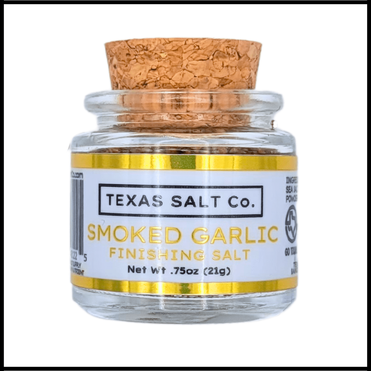 Smoked Garlic Finishing Salt - themonogram manor 