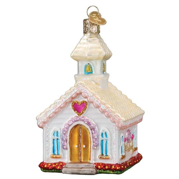 Wedding Chapel Ornament - #themonogram manor #