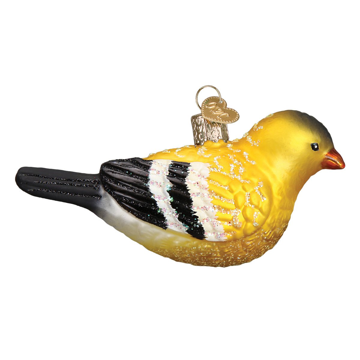 Hanging American Goldfinch - themonogram manor 