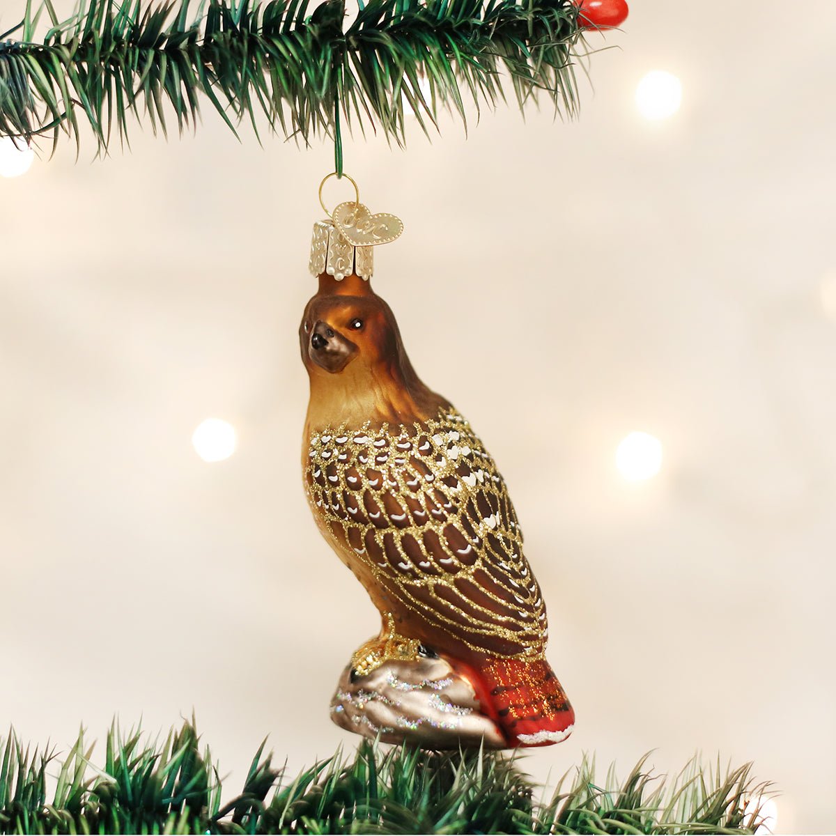 Red - tailed Hawk Ornament - themonogram manor 