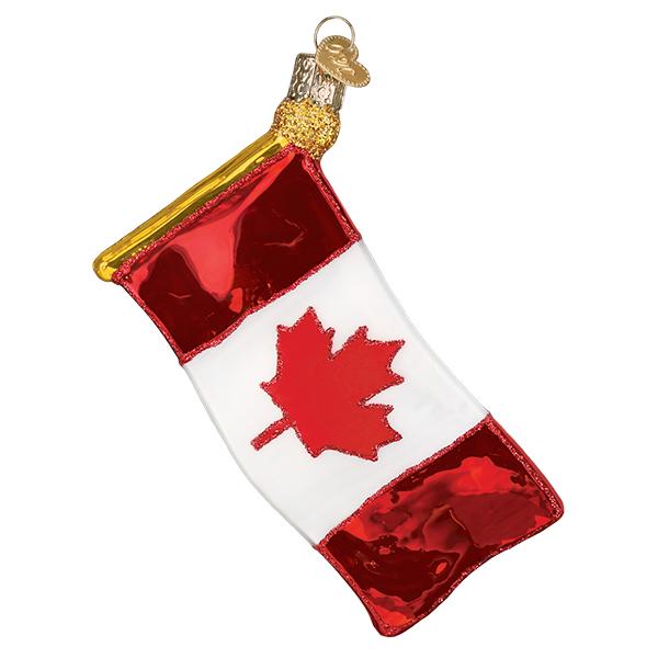 Canadian Flag Ornament - #themonogram manor #