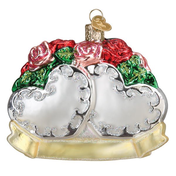 Couples First Christmas Ornament - themonogram manor 
