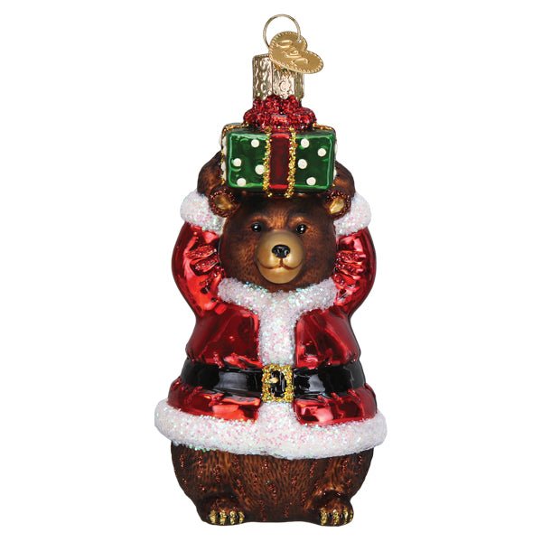 Christmas Bear Ornament - themonogram manor 