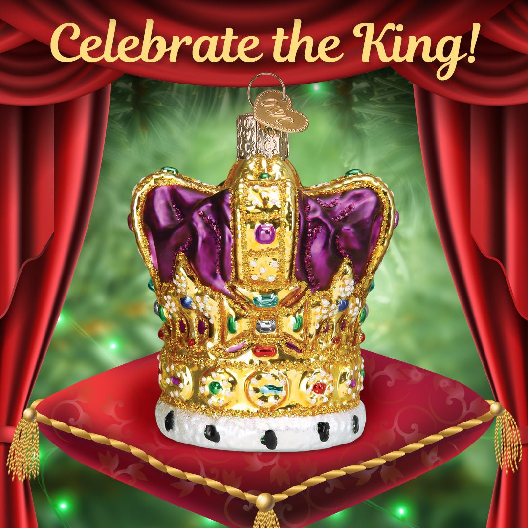 King's Crown Ornament - #themonogram manor #