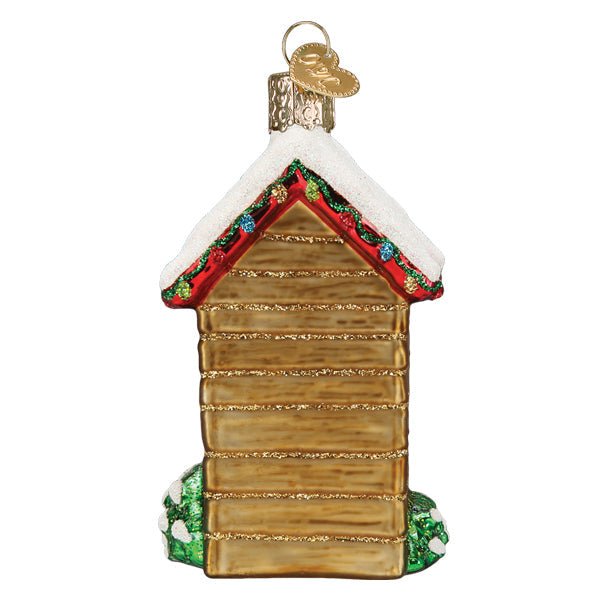 Holiday Outhouse Ornament - themonogram manor 