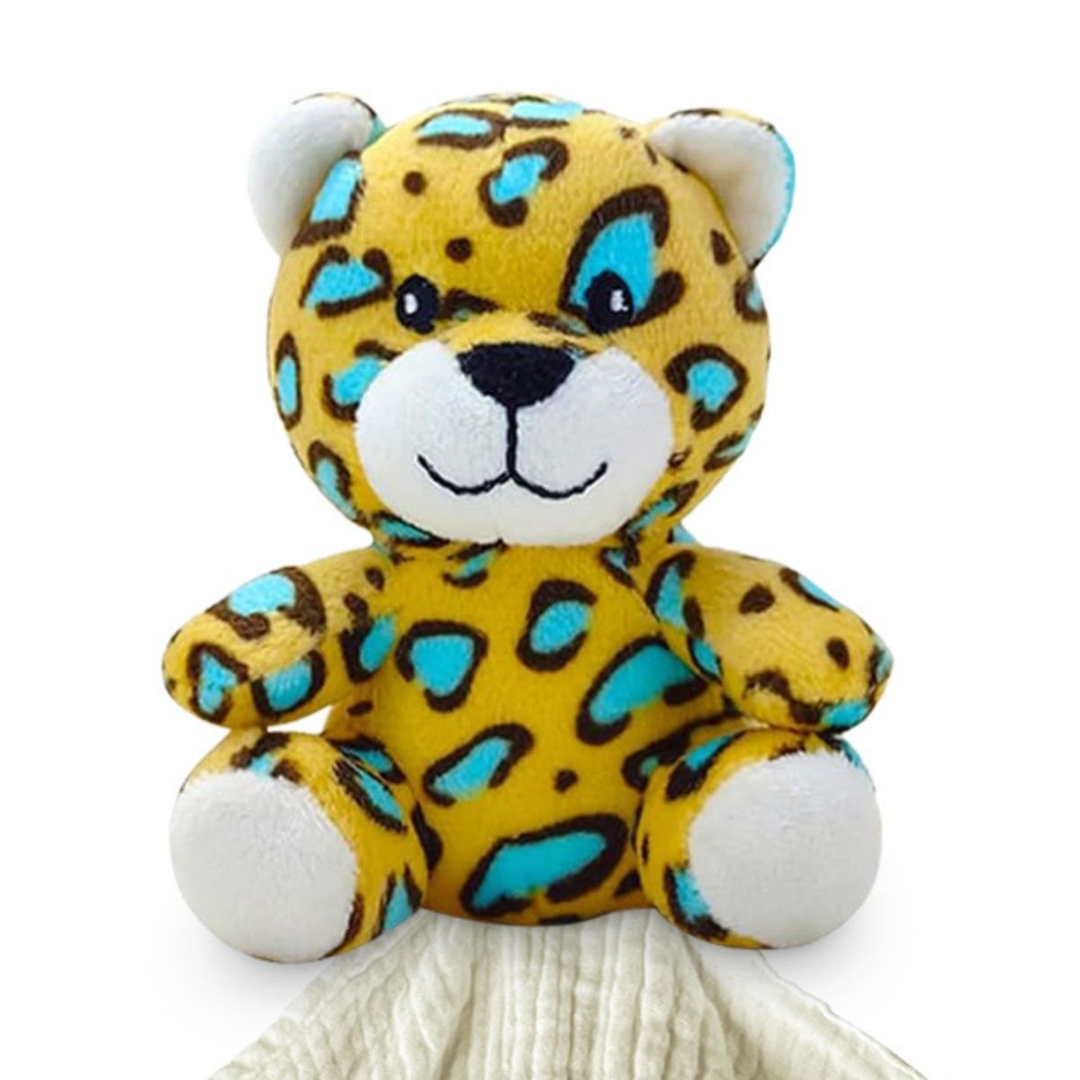 Me Lovey™ - Leopard Lovey Security Blanket - themonogram manor 