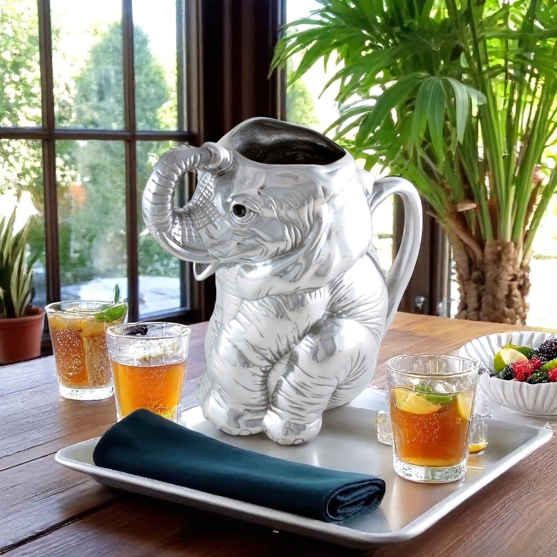 Elephant Pitcher - themonogram manor 