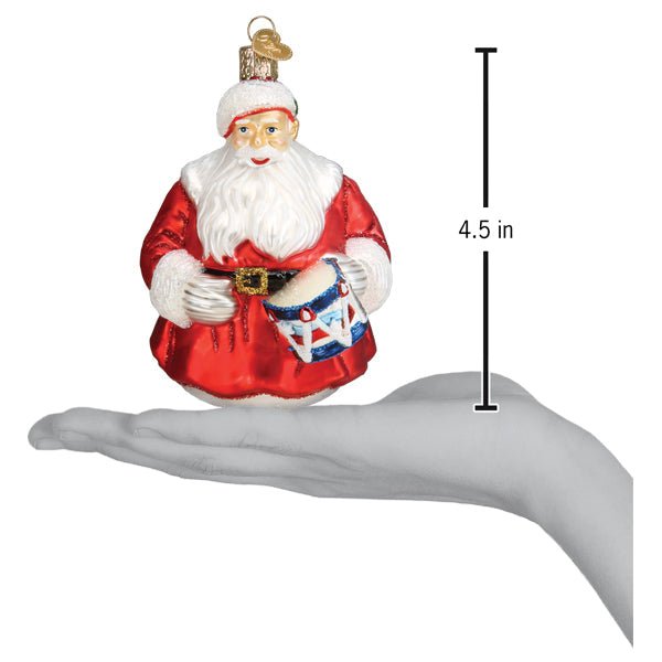 Norman Rockwell Iconic Santa Ornament - themonogram manor 