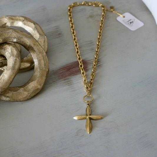 Everlasting Cross Necklace - themonogram manor 