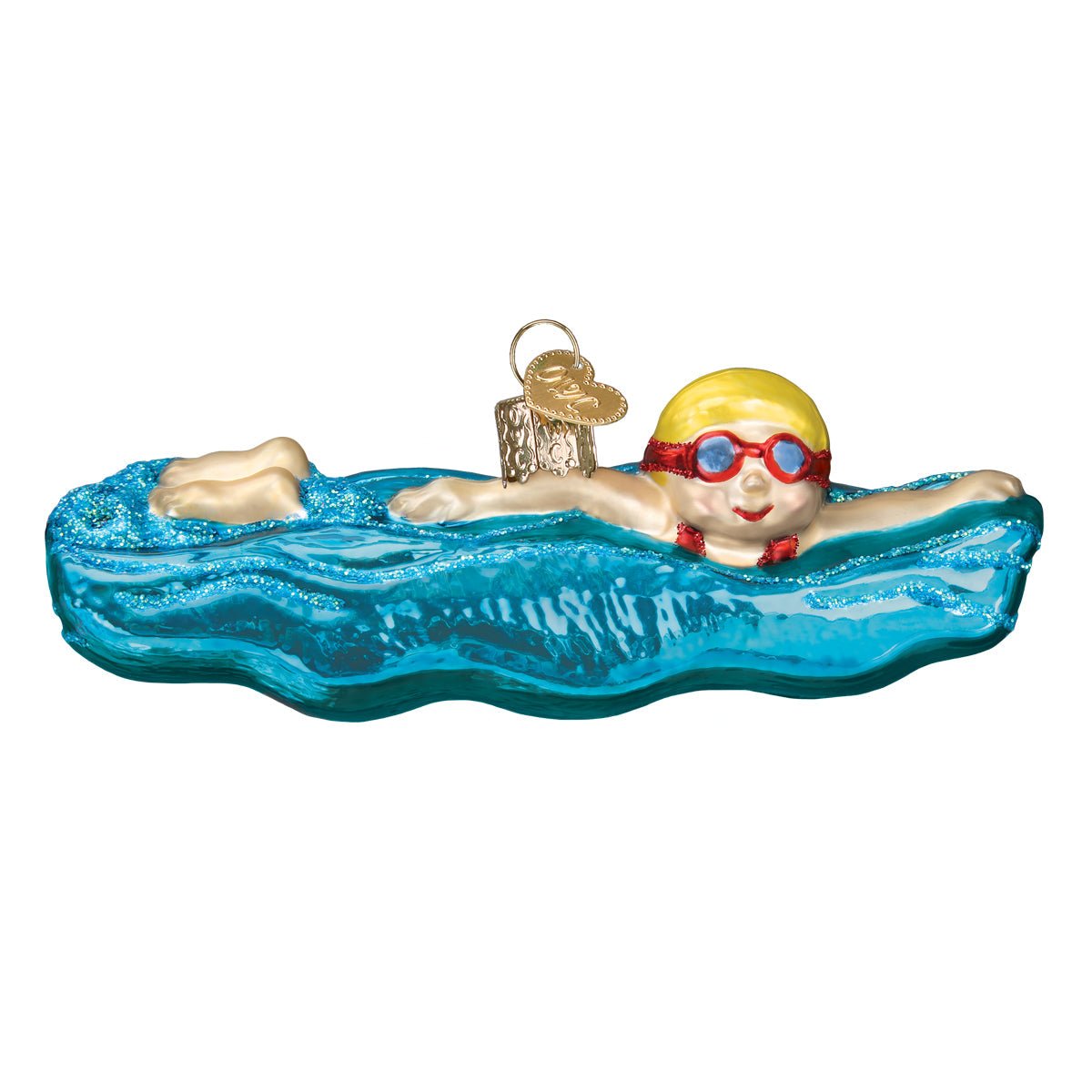 Swimming Ornament - themonogram manor 