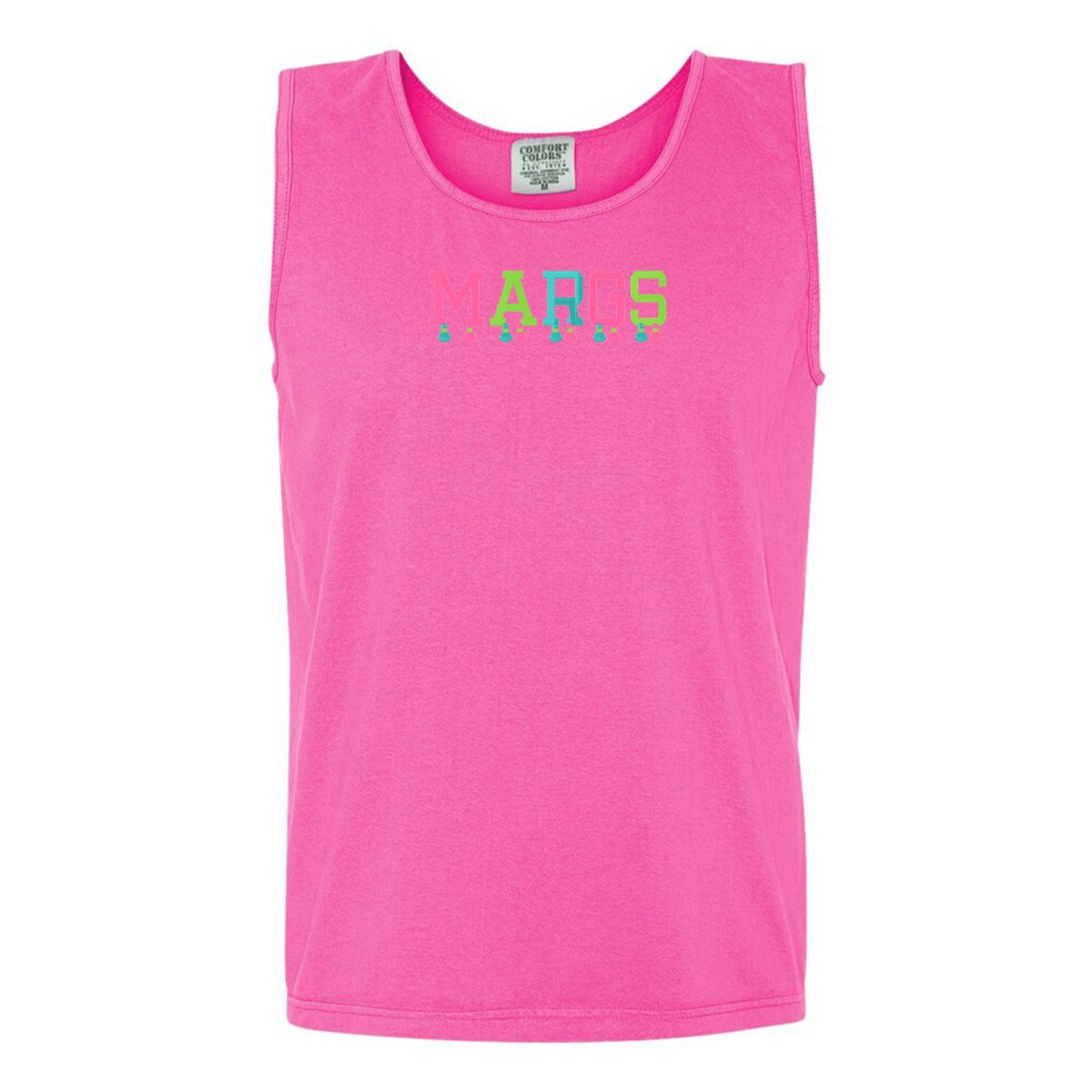 Embroidered Tasseled 'Margs' Tank Top - themonogram manor 