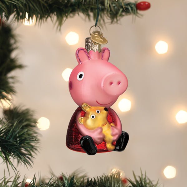 Peppa Pig With Teddy Ornament - themonogram manor 