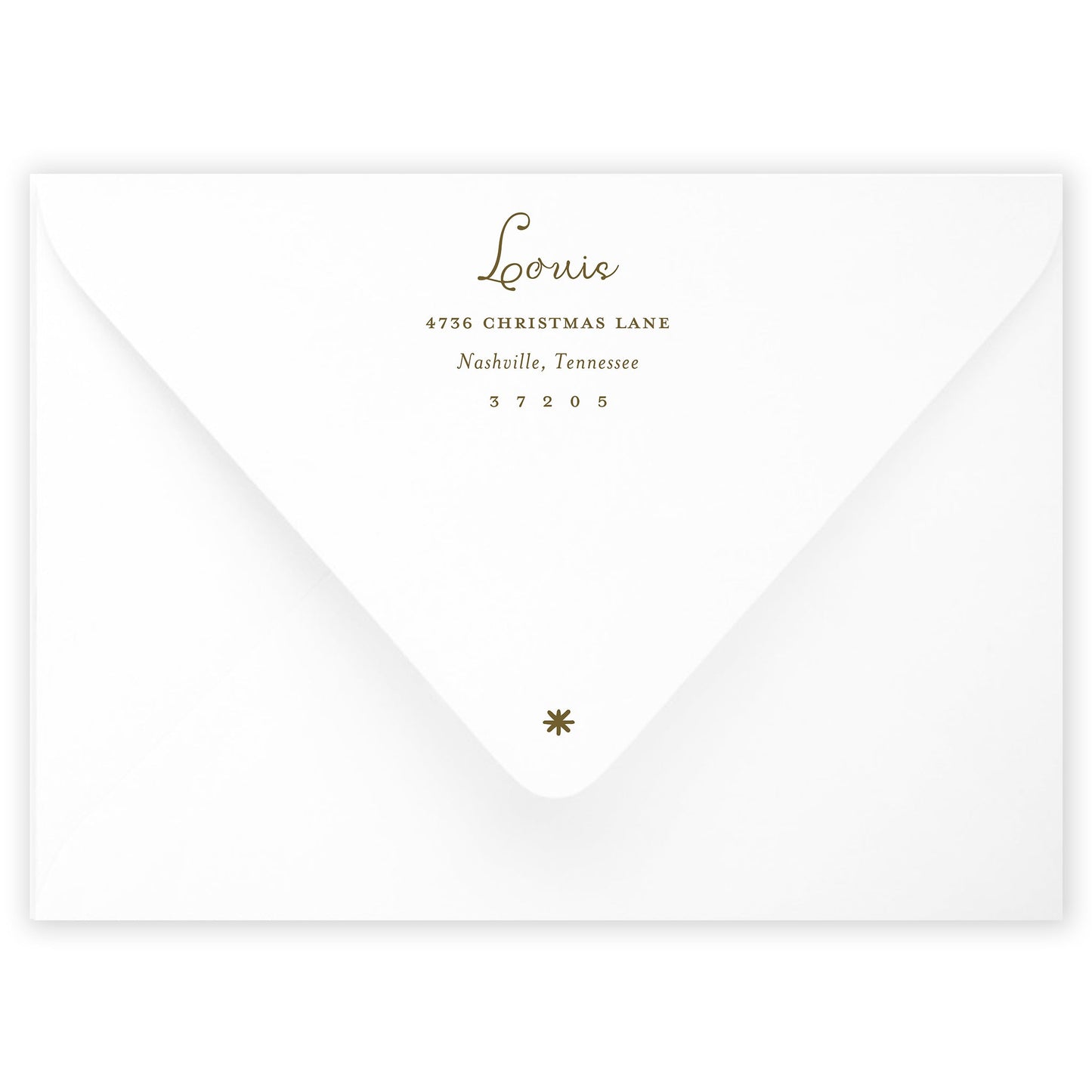 teal merry christmas drip holiday card - themonogram manor 