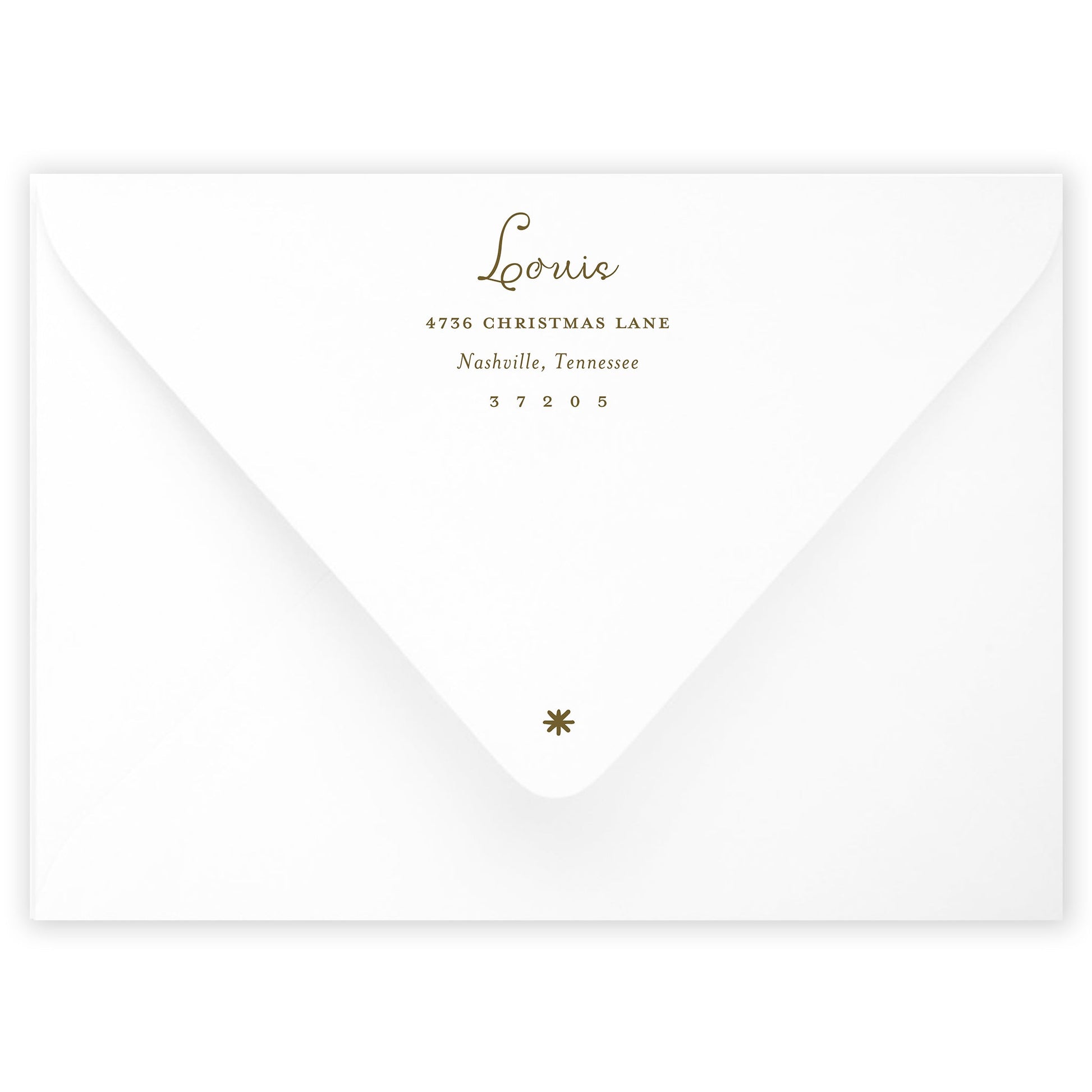 teal merry christmas drip holiday card - themonogram manor 