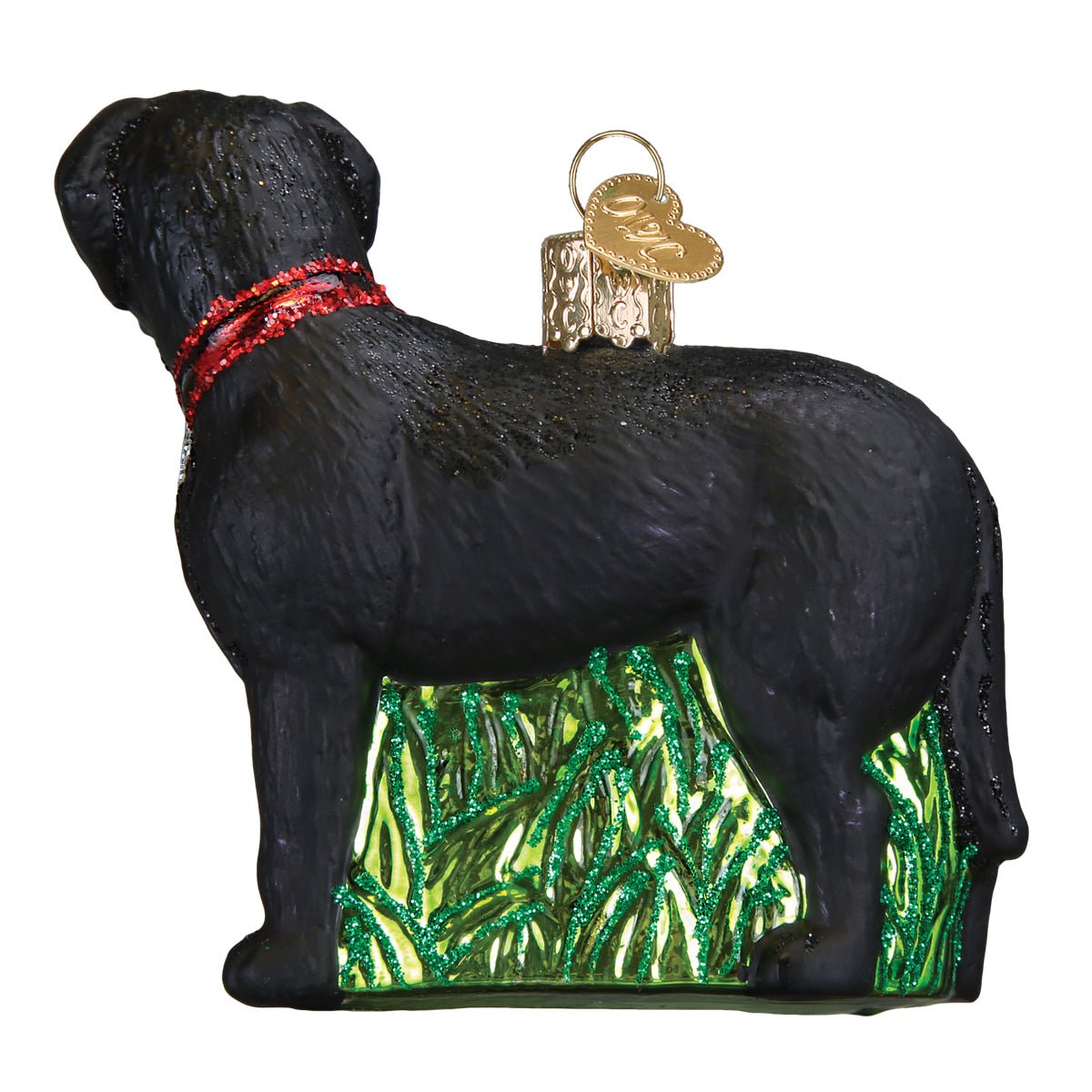 Standing Black Lab Ornament - themonogram manor 