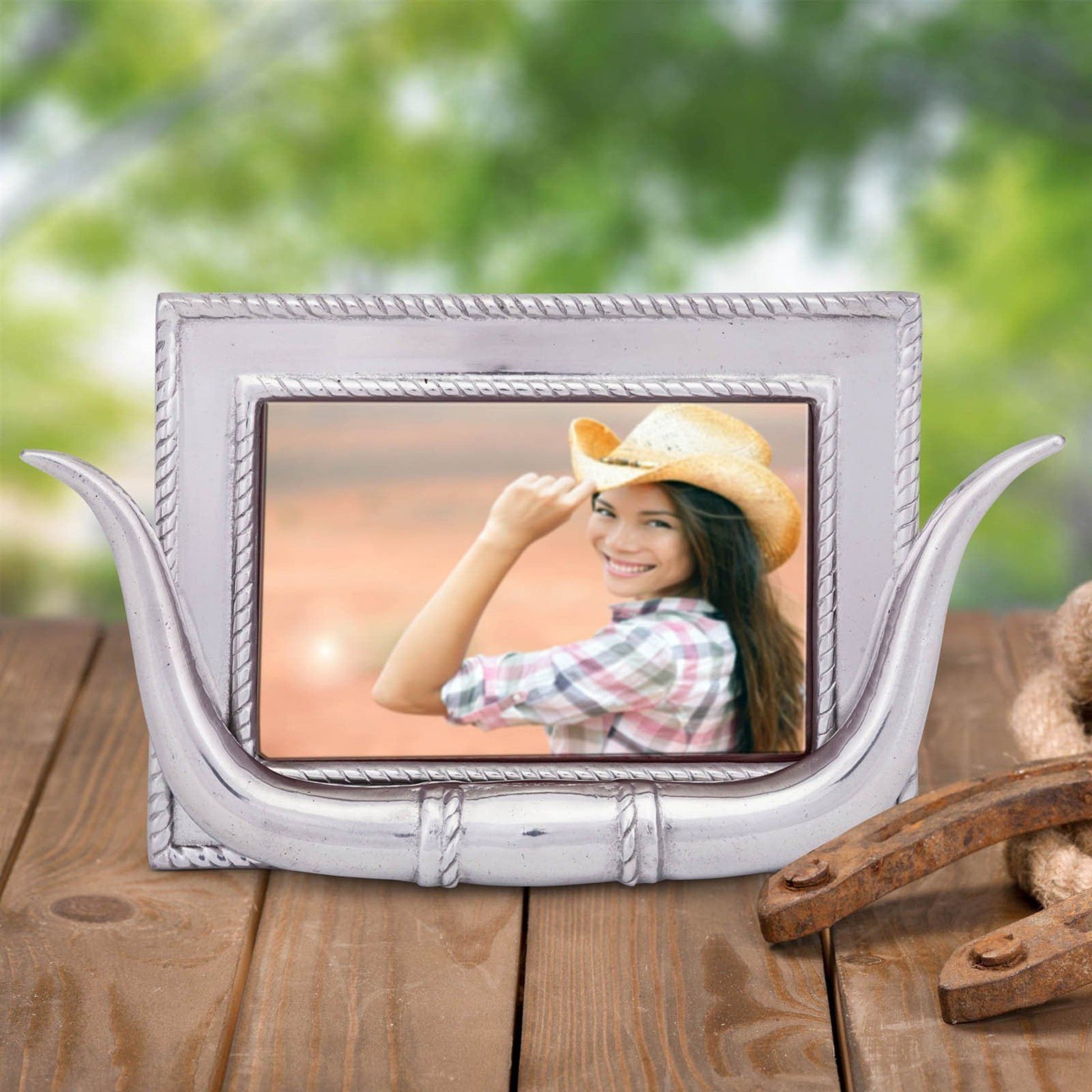 Longhorn Frame - themonogram manor 