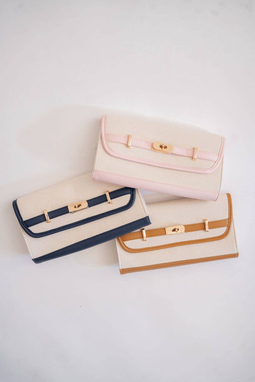 Andi - Canvas Clutch- WS - themonogram manor 