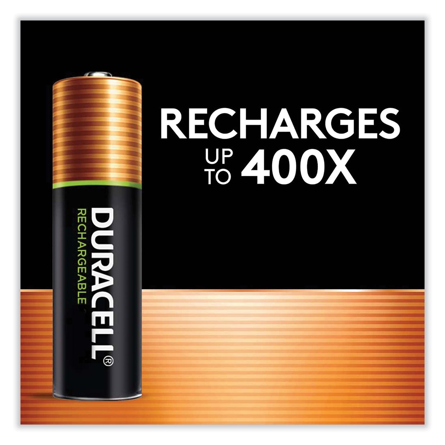 Duracell Rechargeable StayCharged NiMH Batteries, AA, 4/Pack - themonogram manor 