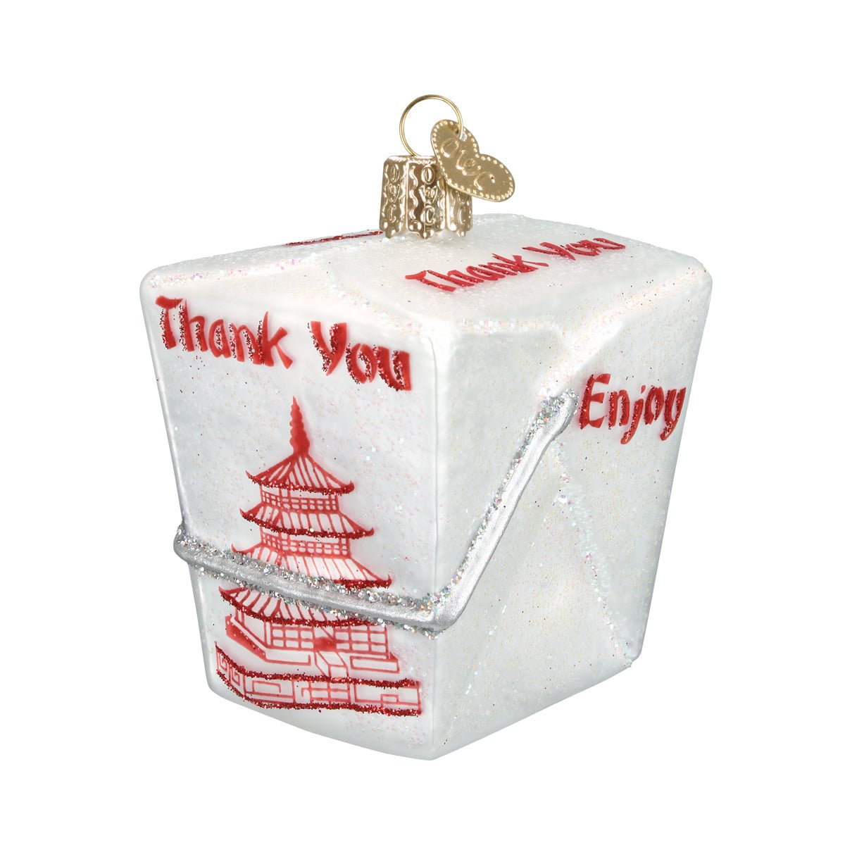 Chinese Take-out Ornament - #themonogram manor #