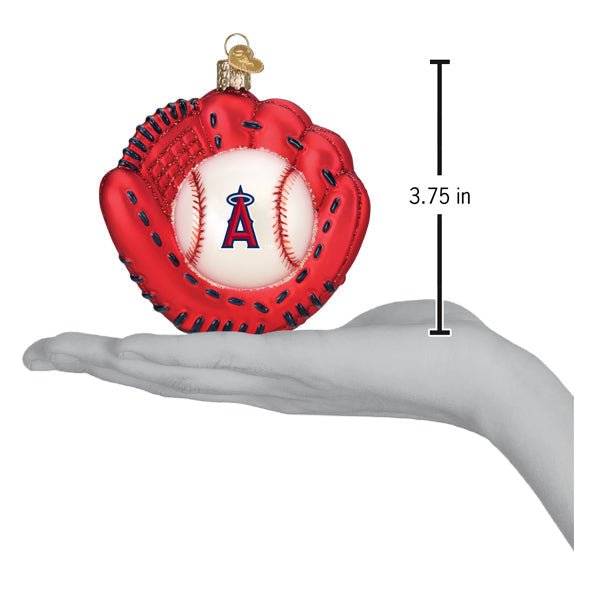Angels Baseball Mitt Ornament - #themonogram manor #