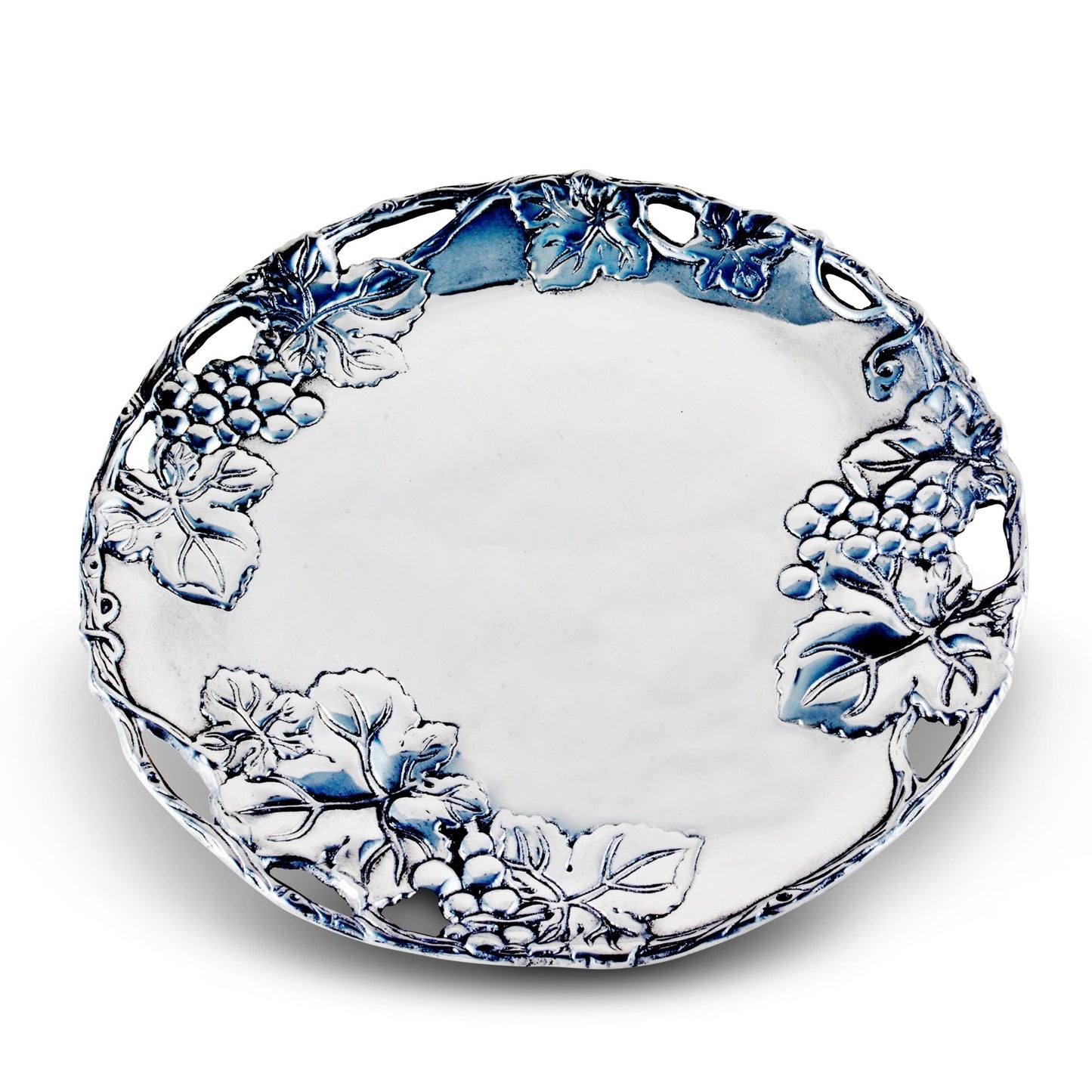 Grape 12 Round Plate - themonogram manor 