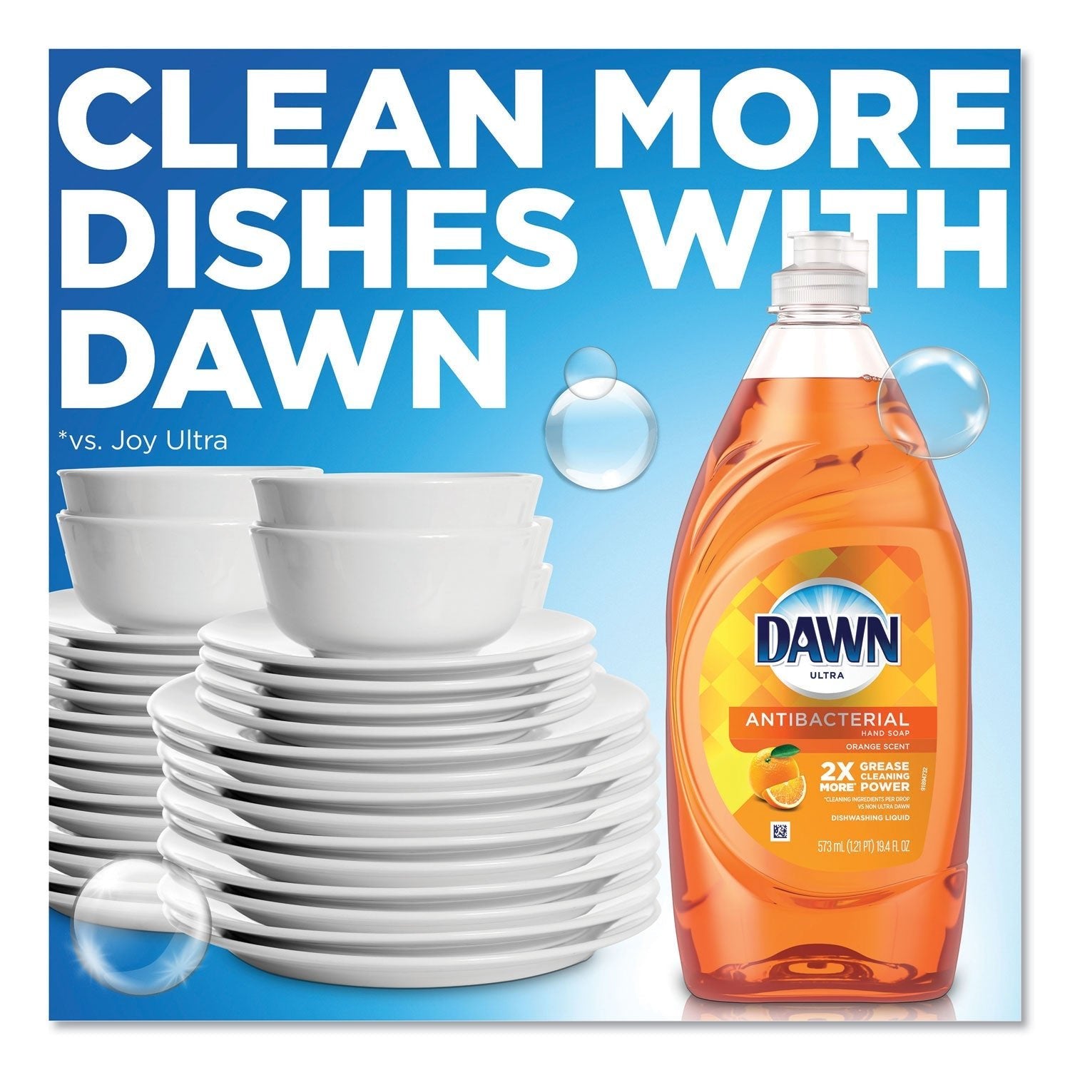 Dawn Ultra Antibacterial Dishwashing Liquid, Orange Scent, 28 oz Bottle - themonogram manor 
