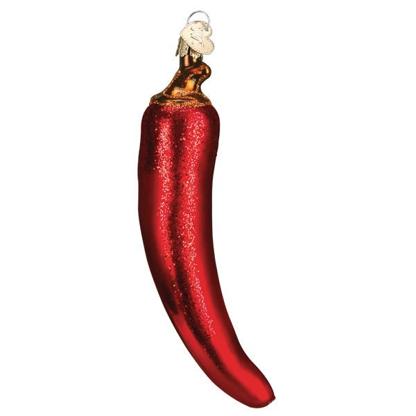 Red Chili Pepper Ornament - themonogram manor 