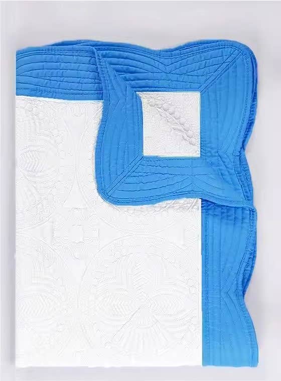 Heirloom Quilt - Baby Quilt Blanket Monogram - themonogram manor 