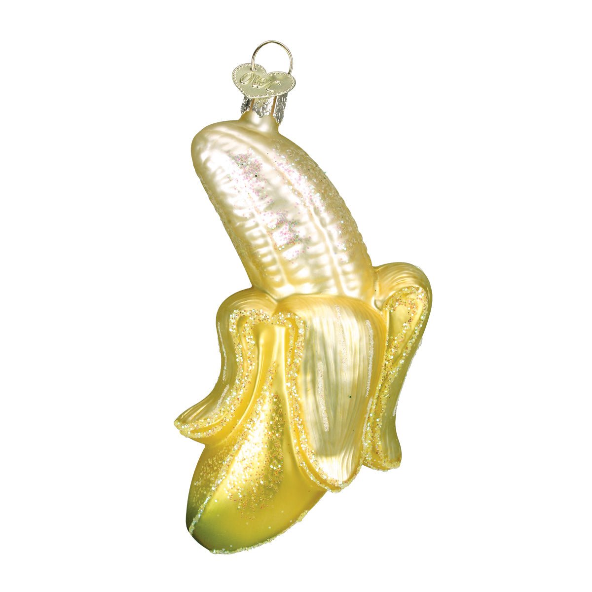 Peeled Banana Ornament - #themonogram manor #