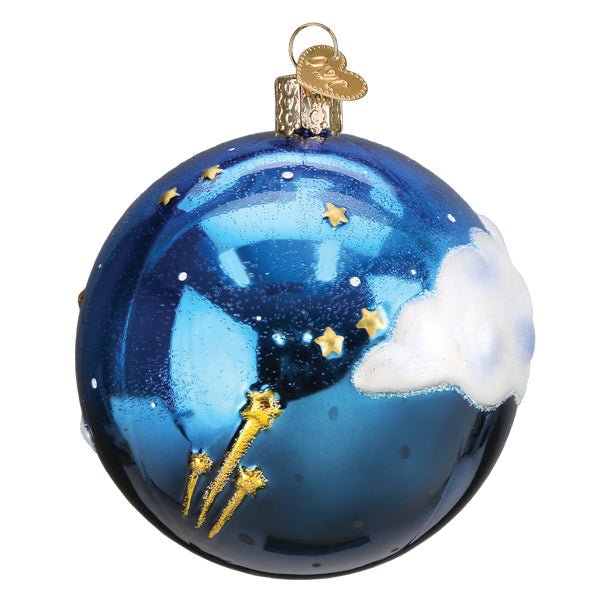 Moonglow Round Ornament - #themonogram manor #