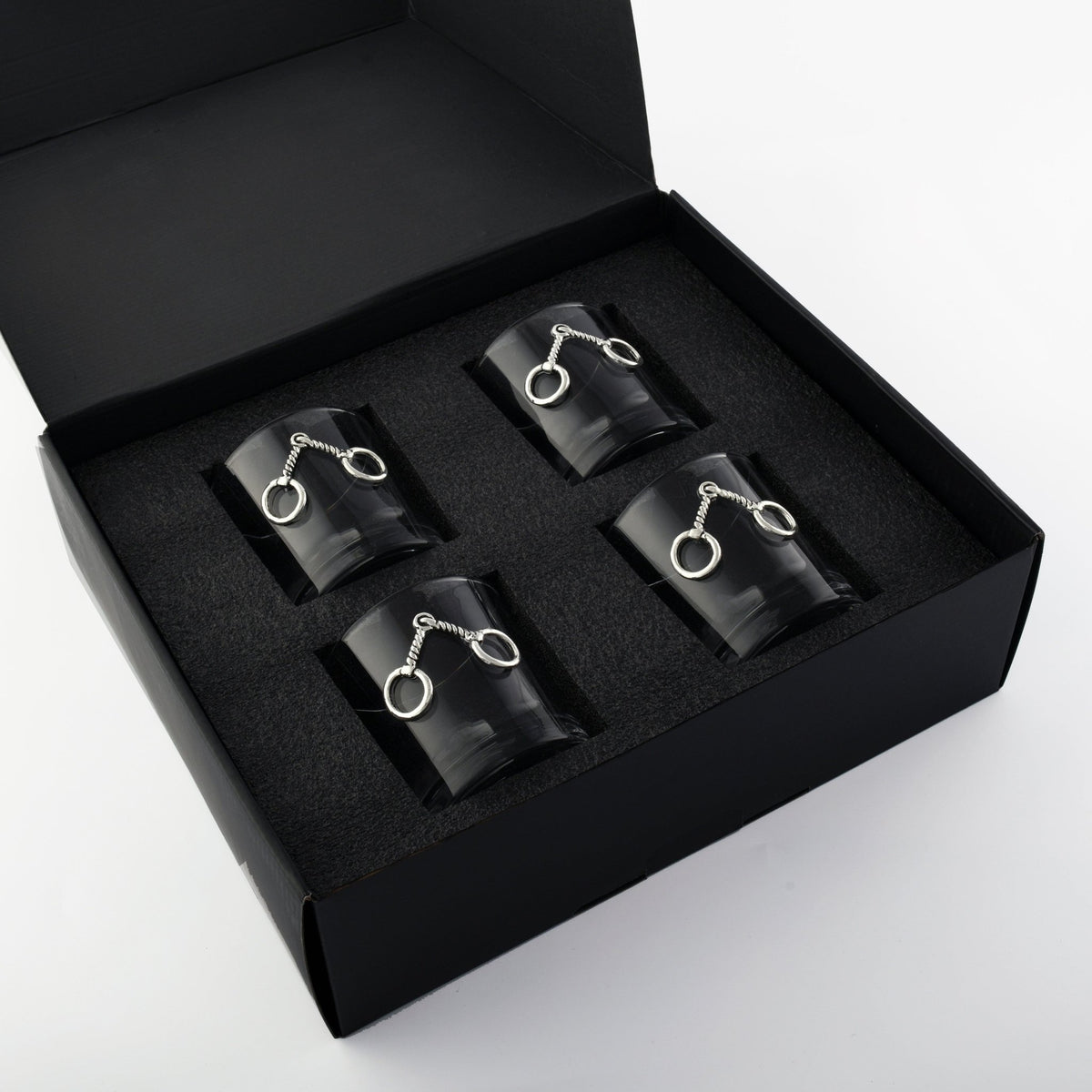 Equestrian Bit Bar Glasses Set of 4 - themonogram manor 