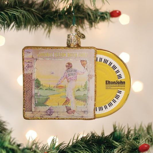 Goodbye Yellow Brick Road Album Ornament - themonogram manor 