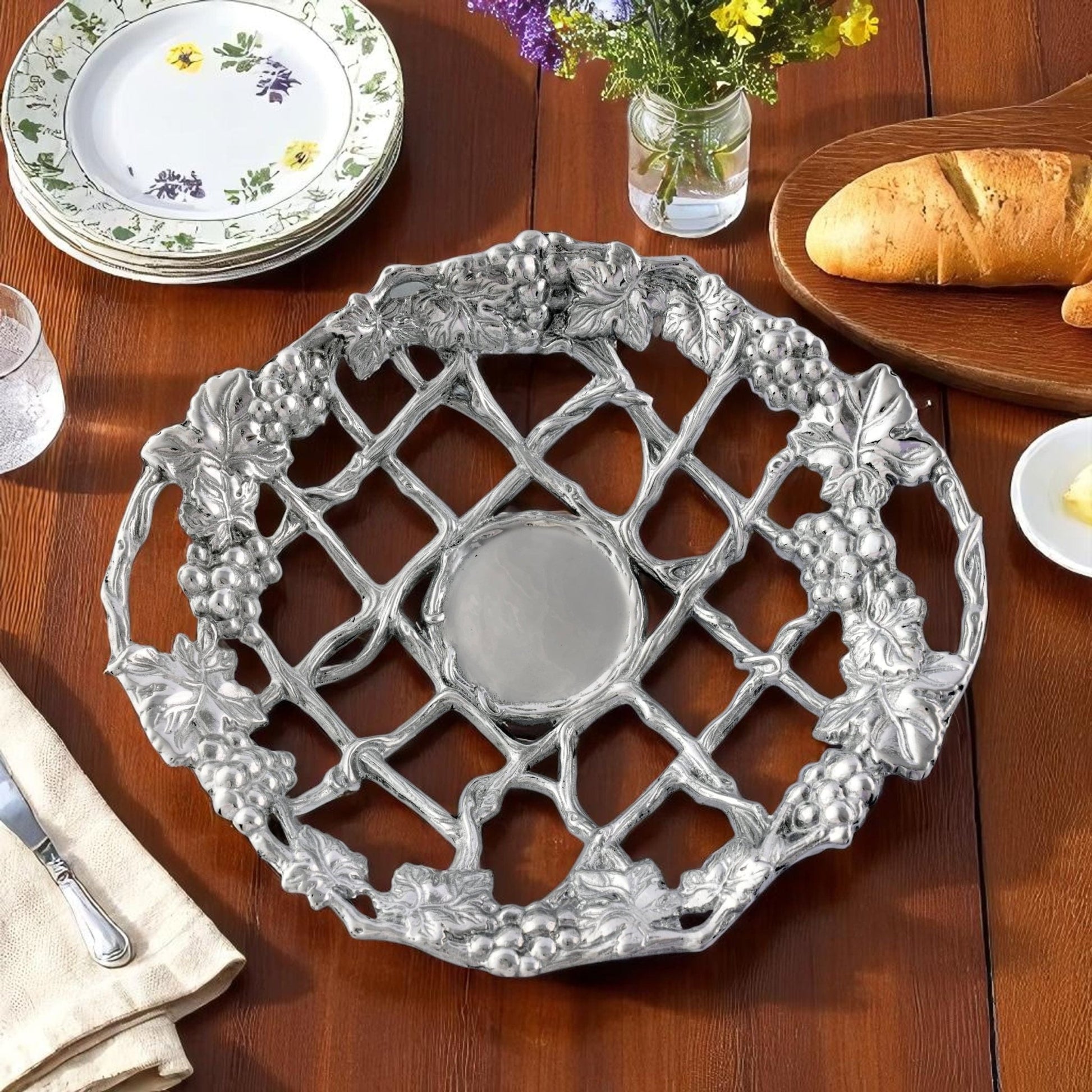 Grape Fruit Basket - themonogram manor 