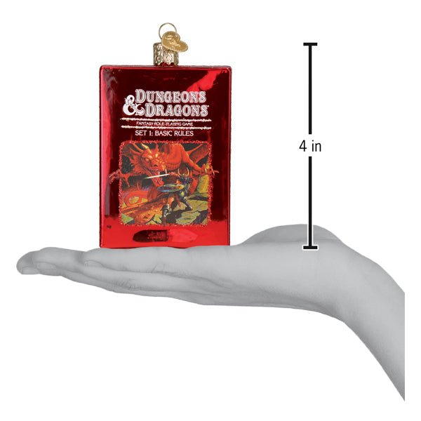 Dungeons & Dragons Red Box Ornament - themonogram manor 