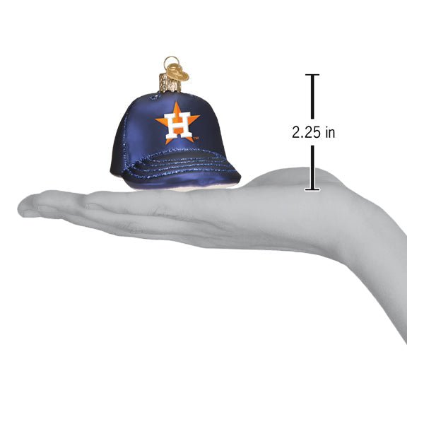 Astros Baseball Cap Ornament - #themonogram manor #